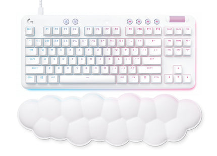 Teclado Ingles Logitech G G713 Usb Qwerty Internacional De Ee.Uu. Blanco