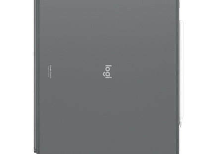 Logitech Combo Touch Caja De Teclado Y Folio Con Panel Táctil Luz Trasera Apple Smart Connector Azerty Francés Gris Oxford Para Apple 13-Inch Ipad Air (M2)
