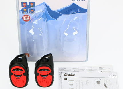 EAN 8712412583225 - Alecto FR-05RD two-way radios 3 canales 446 MHz Negro, Rojo imagen 6