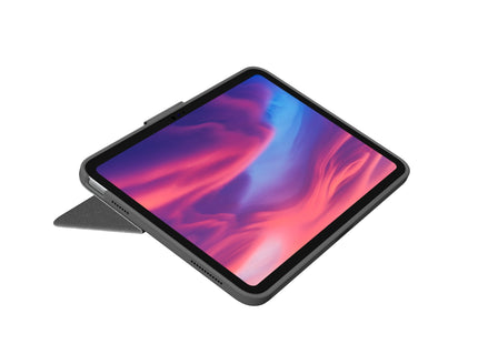 Logitech Combo Touch Caja De Teclado Y Folio Con Panel Táctil Luz Trasera Apple Smart Connector Azerty Francés Gris Oxford Para Apple 10.2-Inch Ipad Wi-Fi 10.5-Inch Ipad Pro Wi-Fi 10.9-Inch Ipad Wi-Fi Ipad Air Wi-Fi