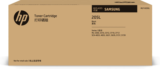 EAN 0191628483273 - Samsung MLT-D205L High-Yield Black Original Toner Cartridge cartucho de tóner 1 pieza(s) imagen 1