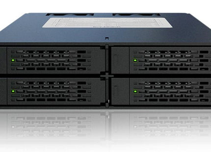 Icy Dock Mb994sp-4sb-1 Panel Bahía Disco Duro 13,3 Cm (5.25") Panel De Instalación Negro