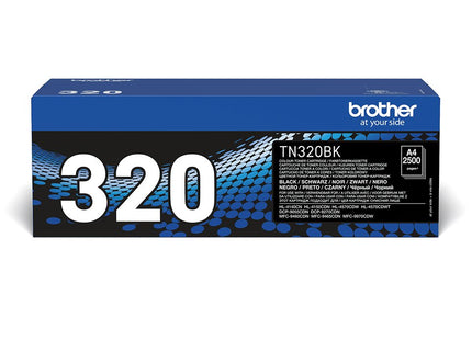 EAN 4977766679343 - Brother TN-320BK cartucho de tóner 1 pieza(s) Original Negro imagen 1