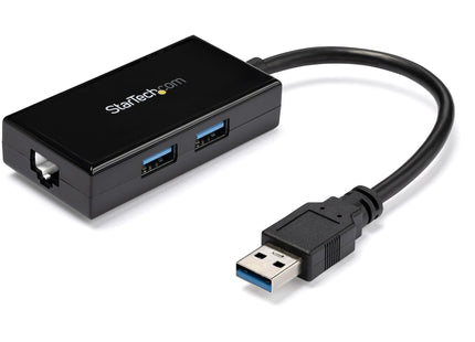 Startech Adaptador Red 1gbps Usb 3.0 Con Hub Usb