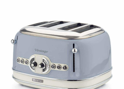 EAN 8003705114951 - Ariete 0156/05 6 4 rebanada(s) 1600 W Azul, Cromo, Blanco imagen 1