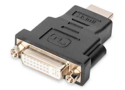 EAN 4016032296195 - Digitus AK-330505-000-S cambiador de género para cable HDMI Type A (Standard) DVI-I, (24+5) Negro imagen 1
