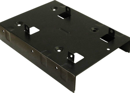 Inter-Tech 88885232 Panel Bahía Disco Duro 2x 2,5" Panel Embellecedor Frontal Negro