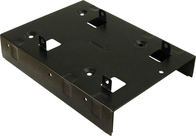 Inter-Tech 88885232 Panel Bahía Disco Duro 2x 2,5" Panel Embellecedor Frontal Negro