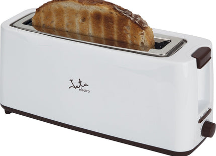 Tostadora Jata Tt579 900w Ranura Ancha 40mm 6 Posiciones Tostado Función Descongelación Cuerpo Toque Frío