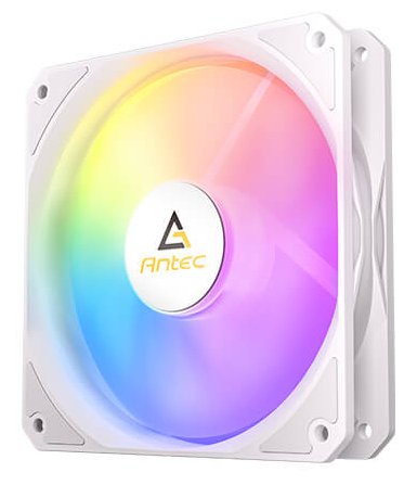 Ventilador Pc Auxiliar P12r A-Rgb Blanco Antec 120mm/ 1500rpm/ Argb/ 4-Pin Fan & 3-Pin Argb