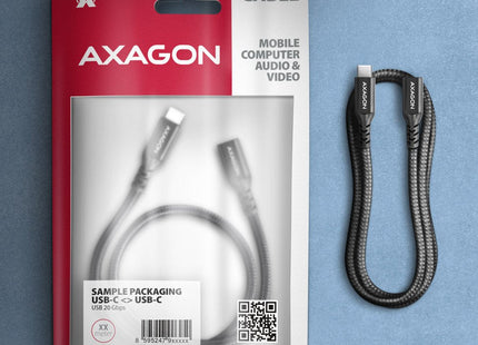 EAN 8595247907363 - Axagon BUCM32-CF10AB cable USB USB 3.2 Gen 2x2 1 m USB C Negro imagen 6