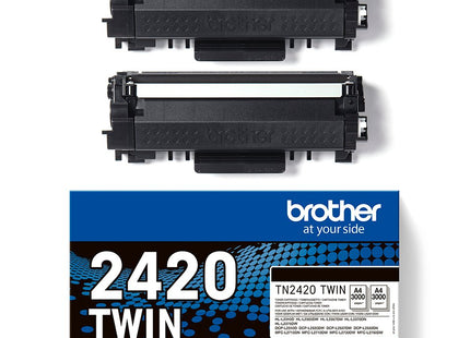 EAN 4977766812764 - Brother TN-2420TWIN cartucho de tóner 2 pieza(s) Original imagen 4