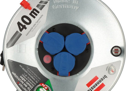 Brennenstuhl Carrete Cable De Extensión Garant S Ip44 40 M Naranja