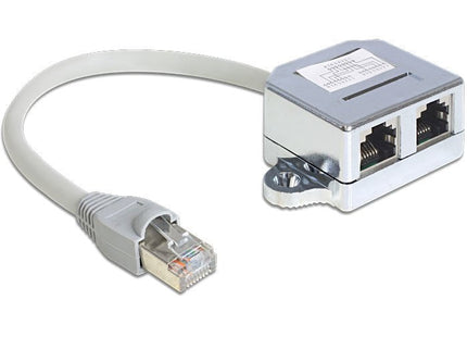 EAN 4043619654413 - DeLOCK 65441 cable de red Gris 0,15 m imagen 1