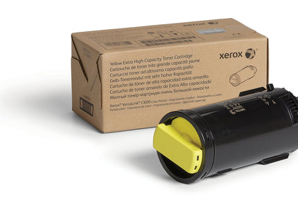 Xerox Versalink C600 Cartucho De Tóner Amarillo De Capacidad Extra (16 800 Páginas)