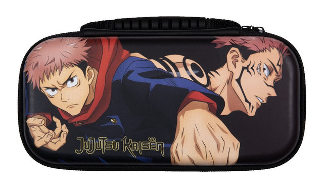 Funda Konix Switch Jujutsu Kaisen Compatible Con Switch Y Version Lite Red Para Amacenaje Color Negra