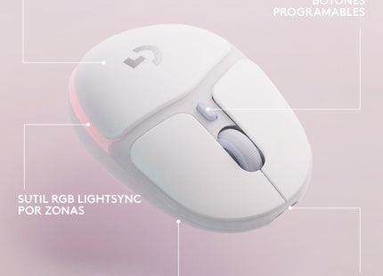 EAN 5099206098244 - Logitech G 910-006368 ratón Juego mano derecha RF Wireless + Bluetooth Óptico 8200 DPI imagen 10