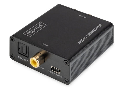 EAN 4016032459019 - Digitus DS-40138 convertidor de audio Negro imagen 1