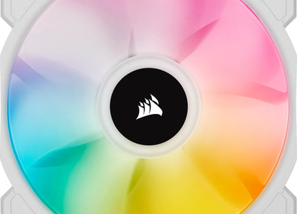 EAN 0840006637776 - Corsair SP120 RGB ELITE Carcasa del ordenador Ventilador 12 cm Blanco 3 pieza(s) imagen 6