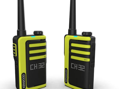 Kenwood Ubz-Lj9set Two-Way Radios Negro, Amarillo