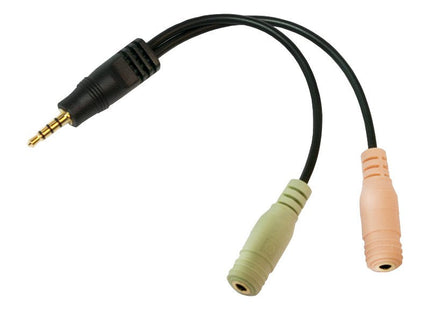 EAN 4052792028812 - LogiLink CA0021 cable de audio 0,15 m 3,5mm 2 x 3.5mm Negro imagen 1
