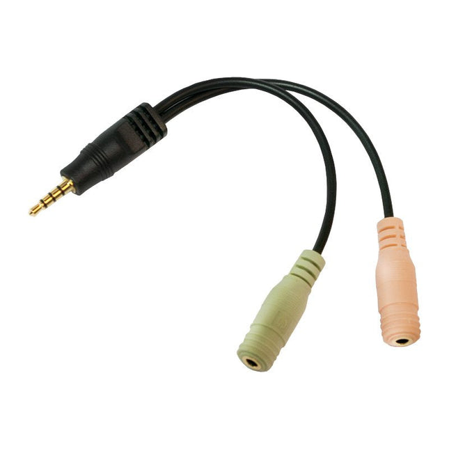 EAN 4052792028812 - LogiLink CA0021 cable de audio 0,15 m 3,5mm 2 x 3.5mm Negro imagen 1