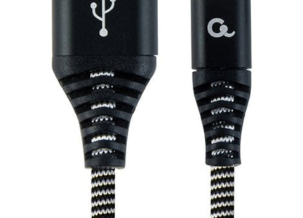 EAN 8716309105972 - Gembird CC-USB2B-AMCM-1M-BW cable de conector Lightning Negro, Blanco imagen 1