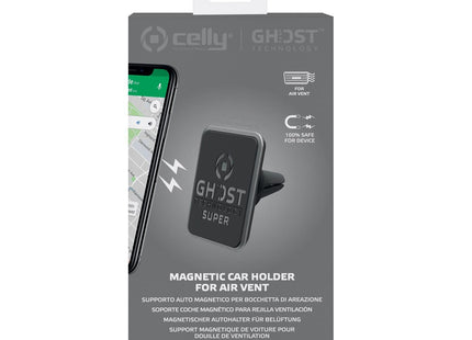 EAN 8021735188346 - Celly GHOSTSUPERVENT soporte Soporte pasivo Teléfono móvil/smartphone Negro imagen 2