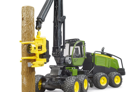 Cosechadora Brother John Deere 1270g,  (Verde/Negro, Incl. Tronco De Árbol)