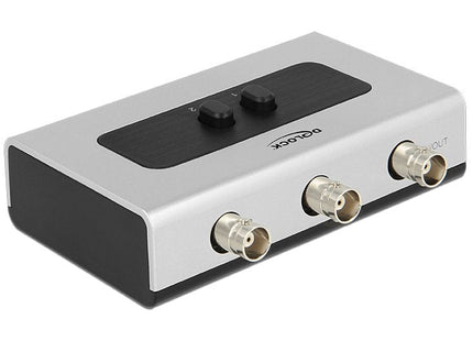 Conmutador Bnc Delock 2 Entradas -> 1 Salida Bidireccional