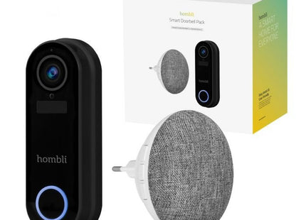 Pack De Timbre Inteligente Hombli Negro, Blanco