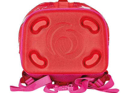 Herlitz Softlight Plus Stars&Strips Juego De Mochila Escolar Chica Poliéster Rosa, Rojo