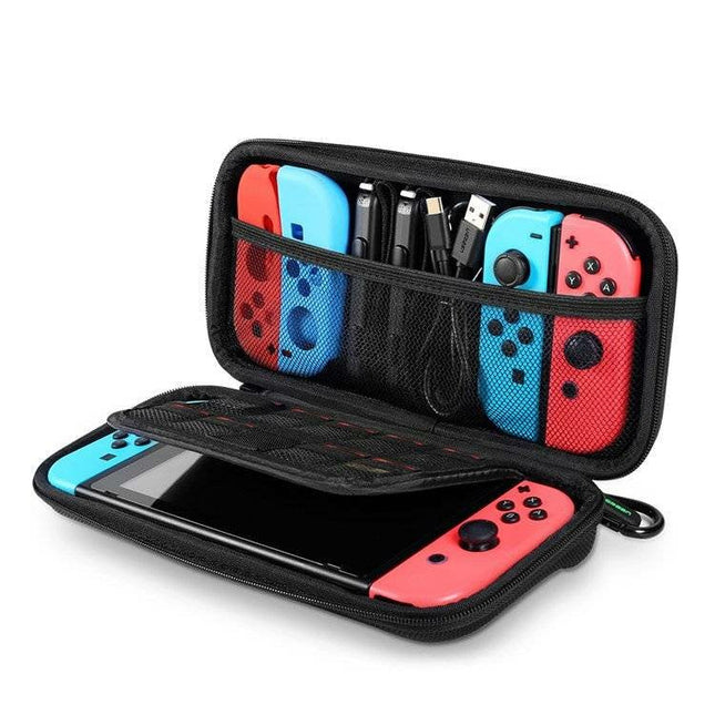 Ugreen 50974 Funda Para Consola Portátil Nintendo Eva (Etileno Acetato De Vinilo), Oxford, Terciopelo Gris