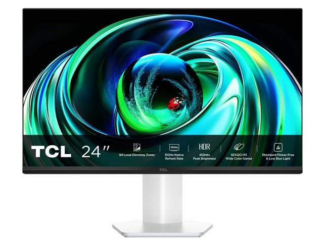 EAN 5901292529055 - TCL 24G54 pantalla para PC 60,5 cm (23.8") 1920 x 1080 Pixeles Full HD QLED Blanco imagen 1
