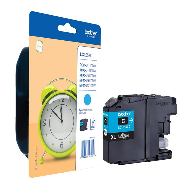 Tinta Original Brother Lc125xlc Cyan