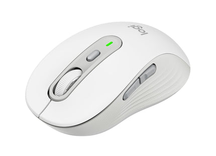 Teclado Alemán + Ratón Logitech Mk950 Signature Slim Rf Wireless + Bluetooth Qwertz Grafito, Blanco