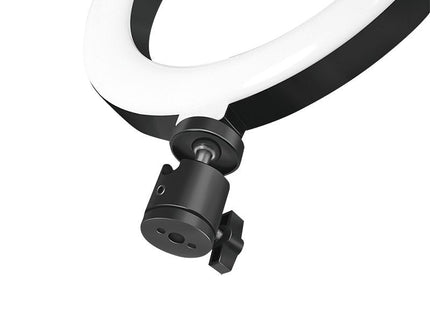 Anillo De Luz Para Selfie Smartphone Logilink, Diámetro 20 Cm, Cable De 1,8 M