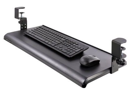Startech.Com Teclado-Tray-Clamp1 Estacion De Trabajo Sentado O De Pie