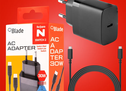 Adaptador Corriente Fr-Tec Nintendo Switch 2