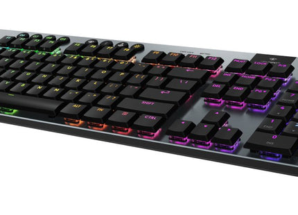 Logitech G915 X Lightspeed, Teclado Para Juegos Negro, Diseño De, Gl Táctil, Interruptores Lineales Gl 920-012697