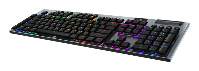 Logitech G915 X Lightspeed, Teclado Para Juegos Negro, Diseño De, Gl Táctil, Interruptores Lineales Gl 920-012697