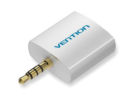 Adaptador Audio Vention Bdaw0 Jack 3.5 Macho 2x Jack 3.5 Hembra Blanco