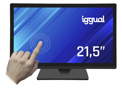 Iggual Monitor 21,5" Táctil Capacitivo 16:9 Fhd