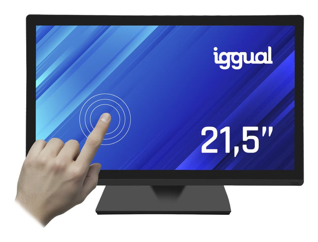Iggual Monitor 21,5" Táctil Capacitivo 16:9 Fhd