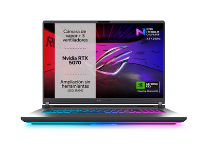 Portátil Asus Rog Strix G815lp-S9034 U9-275h 32gb 1tb Rtx5070 18"Wqxga Freedos