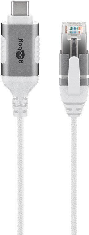 Goobay Ethernet-Adaptador Cable Usb-C 3.2 Gen2 > Rj-45, Slim 74387