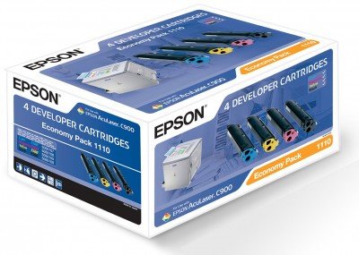 EAN 0103436075694 - Epson AcuLaser C900 Economy Pack cartucho de tóner 1 pieza(s) Original imagen 2