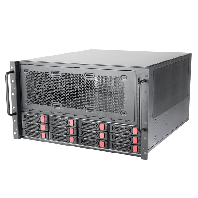 Silverstone Sst-Rm61-312, Caja De Rack Negro