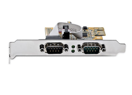 Startech 21050-Pc-Serial-Lp Tarjeta Pci-E 2 Puertos Serie 5v/12v