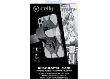 Celly Swipe Bike Soporte Pasivo Teléfono Móvil/Smartphone Gris